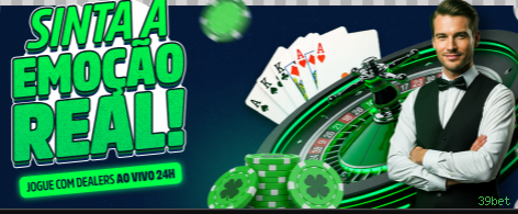 Cassino ao vivo da 39bet com dealers reais